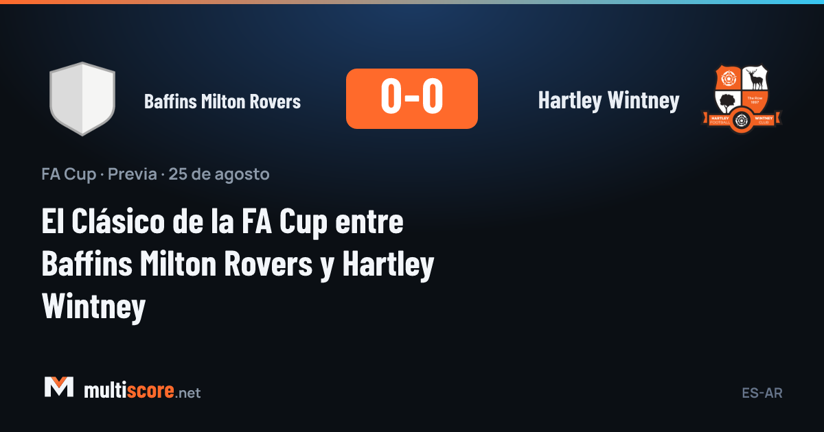 FA Cup maç önü Baffins Milton Rovers ve Hartley Wintney