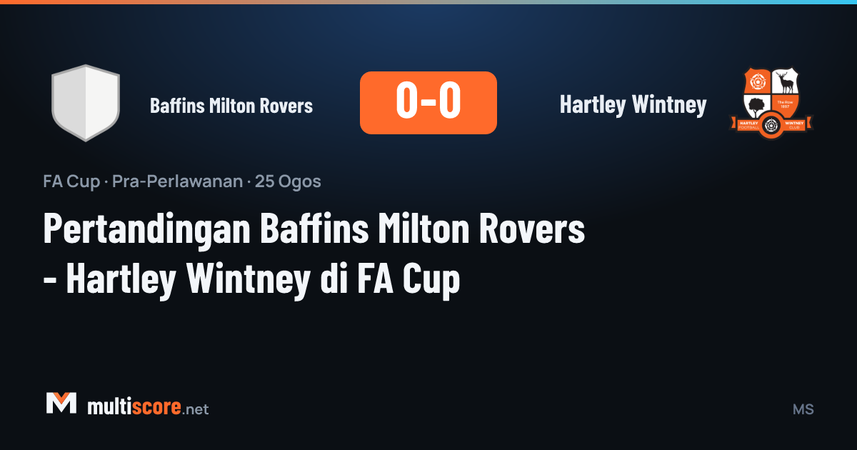 FA Cup maç önü Baffins Milton Rovers ve Hartley Wintney