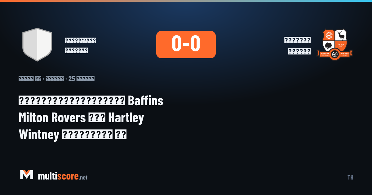 FA Cup maç önü Baffins Milton Rovers ve Hartley Wintney