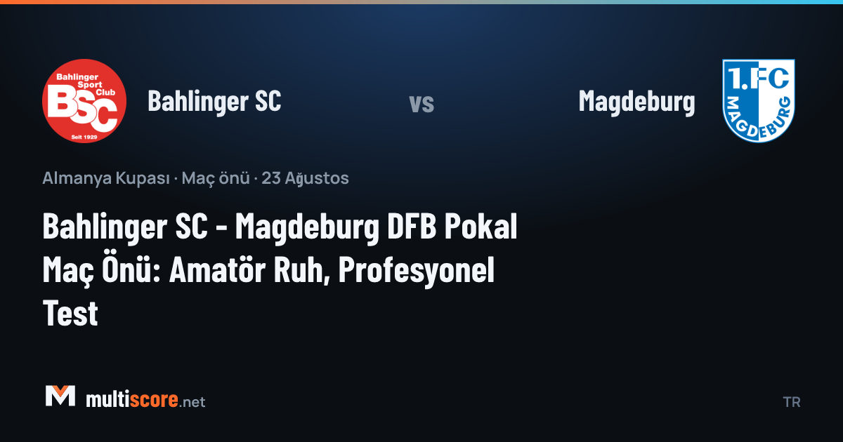 Bahlinger SC - Magdeburg