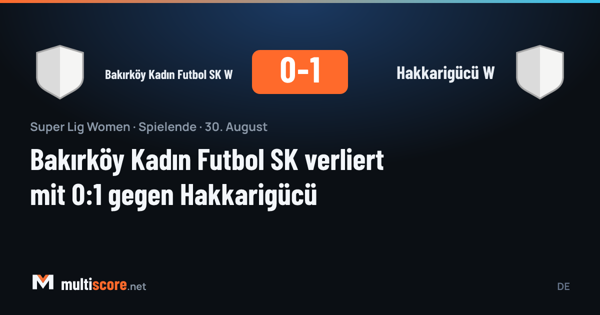 Bakırköy Kadın Futbol SK - Hakkarigücü Kadınlar Süper Ligi maçı