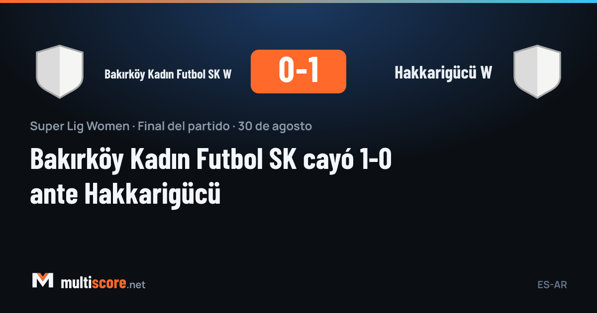 Bakırköy Kadın Futbol SK - Hakkarigücü Kadınlar Süper Ligi maçı
