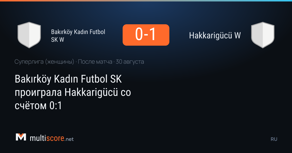 Bakırköy Kadın Futbol SK - Hakkarigücü Kadınlar Süper Ligi maçı