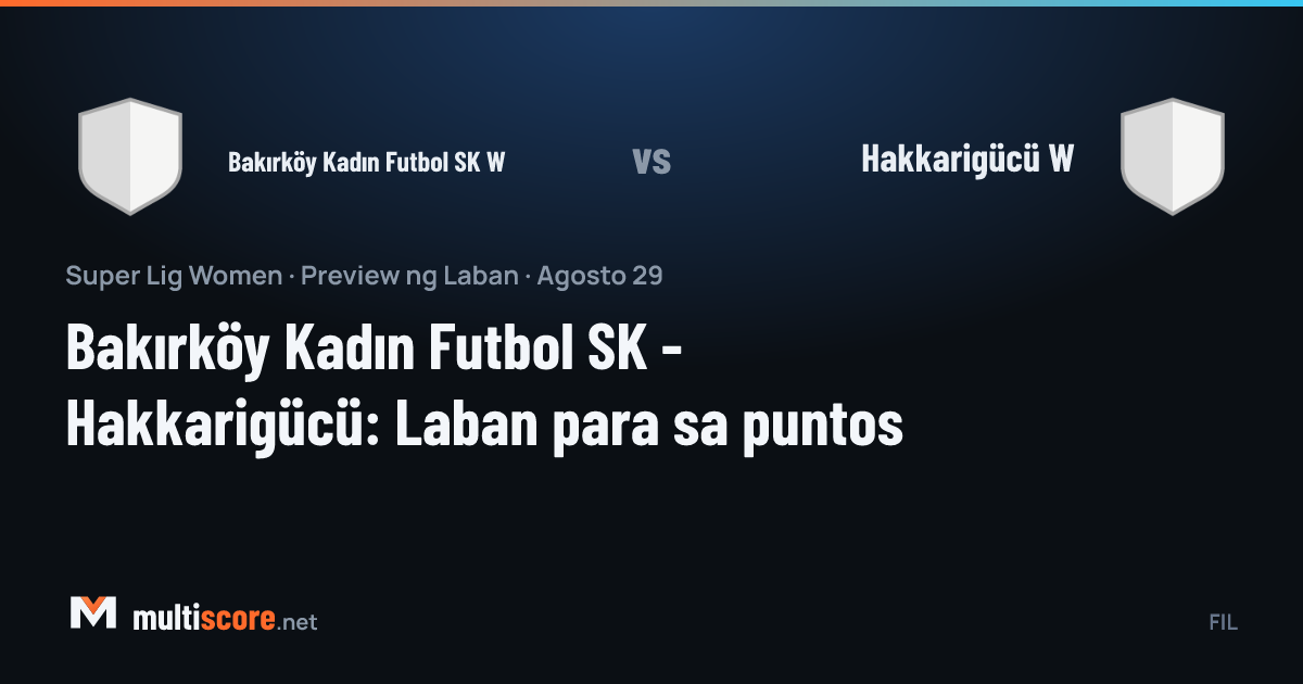 Bakırköy Kadın Futbol SK - Hakkarigücü Kadınlar Süper Lig maçı