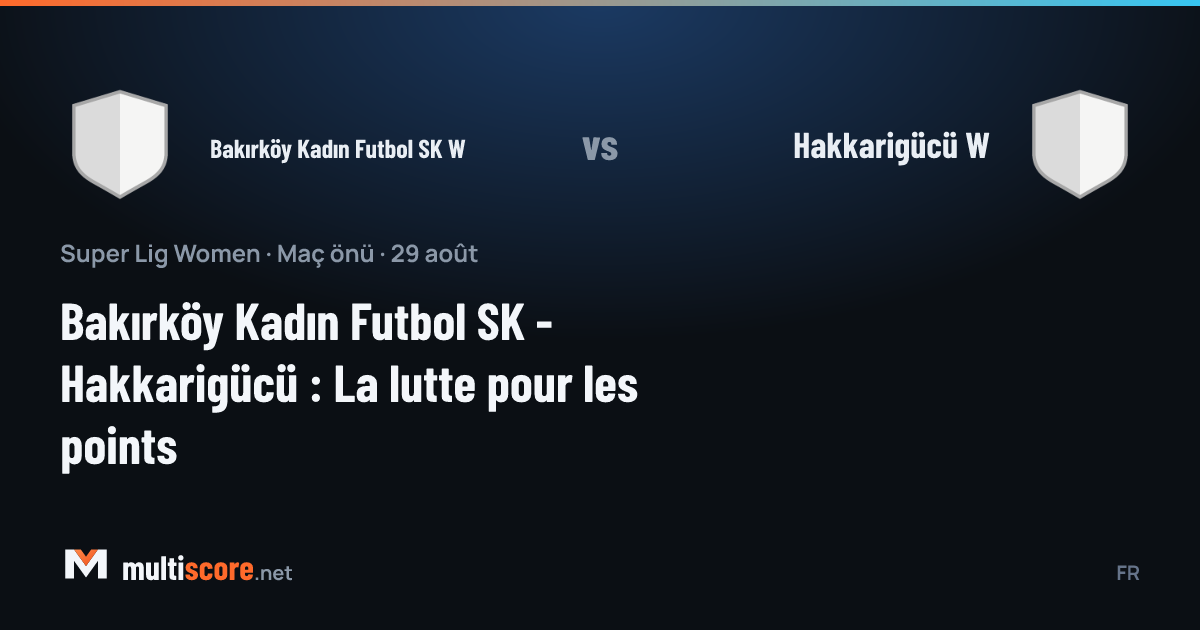 Bakırköy Kadın Futbol SK - Hakkarigücü Kadınlar Süper Lig maçı