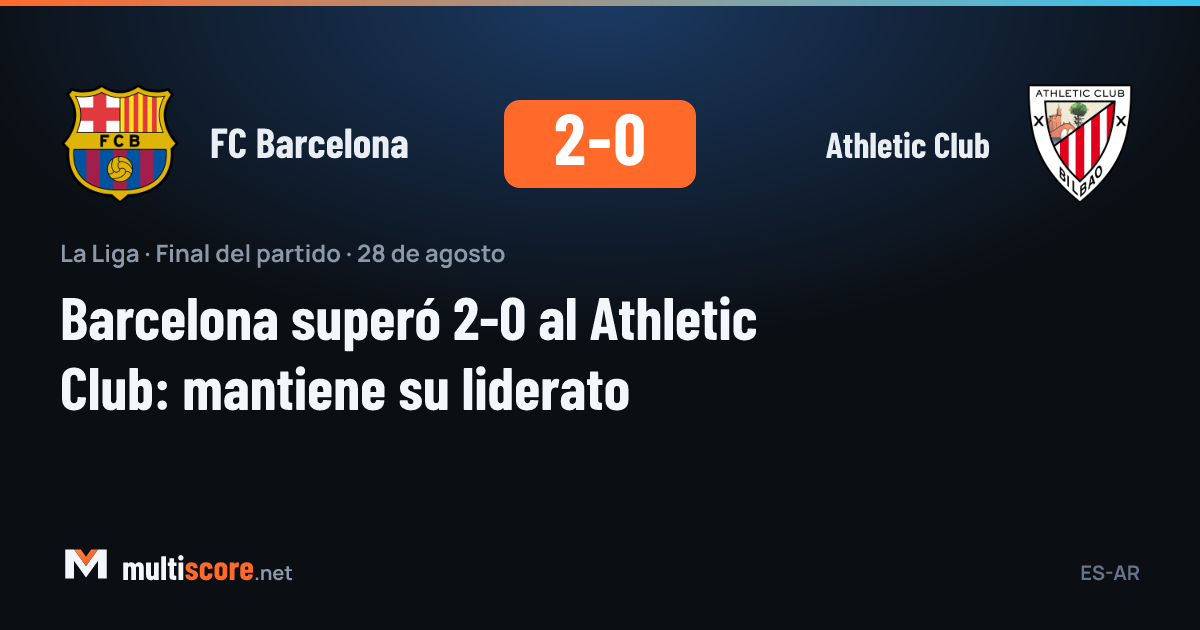 FC Barcelona - Athletic Club