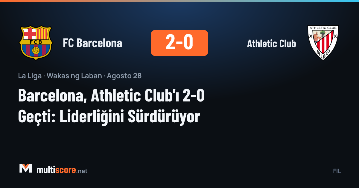 FC Barcelona - Athletic Club