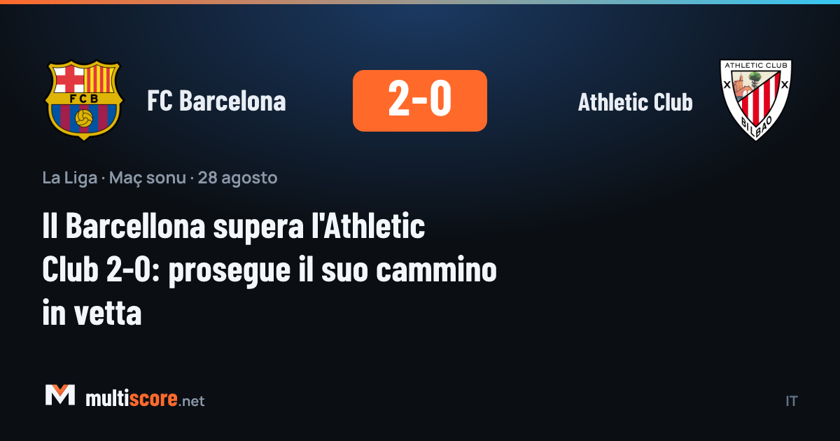 FC Barcelona - Athletic Club