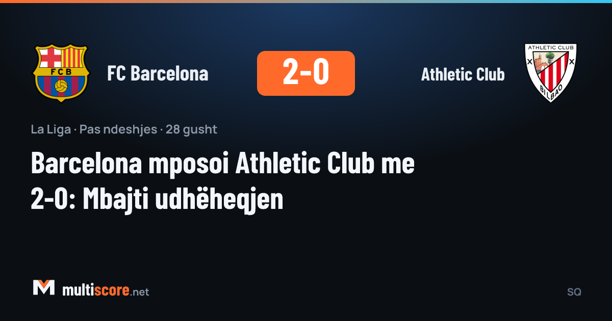 FC Barcelona - Athletic Club