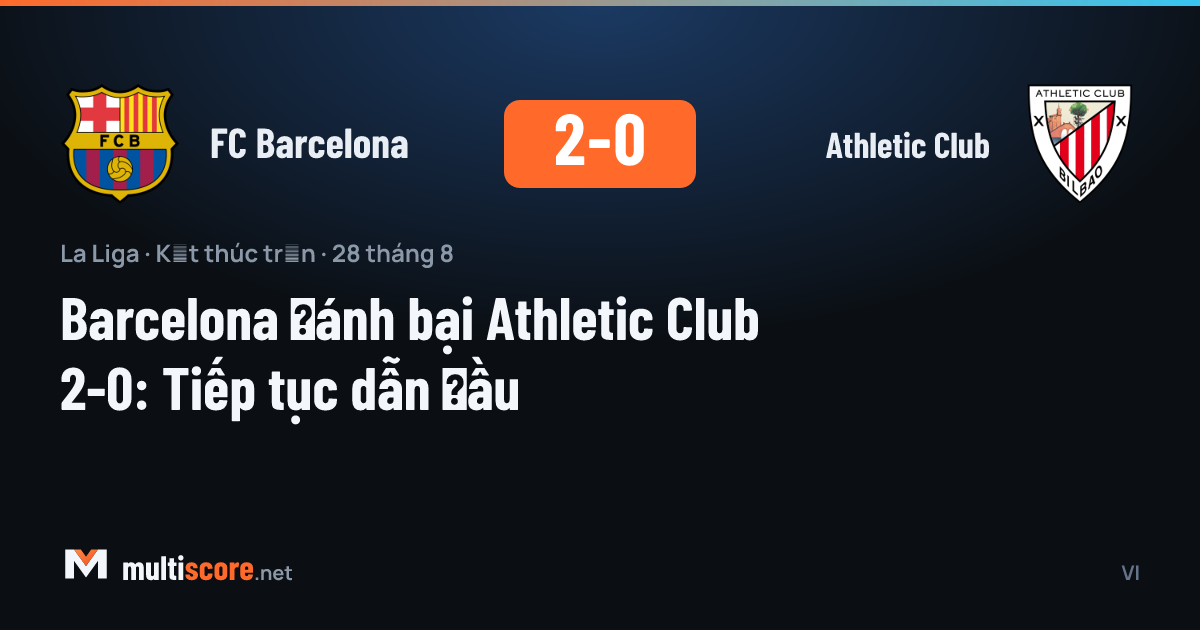 FC Barcelona - Athletic Club