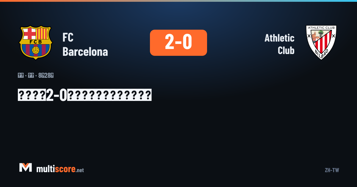 FC Barcelona - Athletic Club