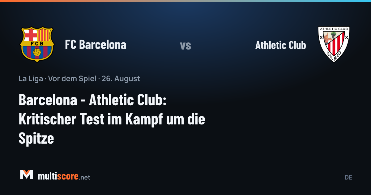 FC Barcelona - Athletic Club