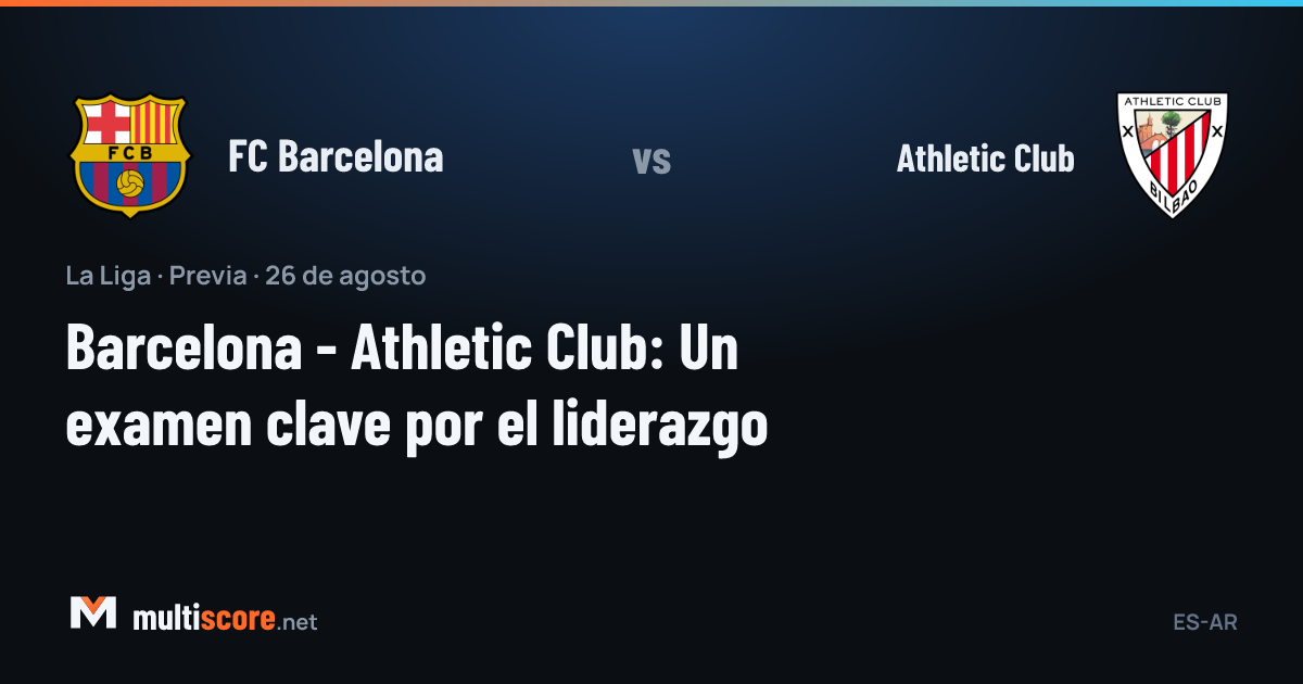 FC Barcelona - Athletic Club