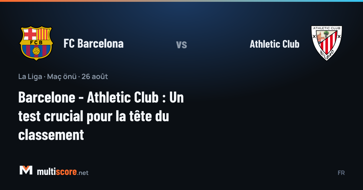 FC Barcelona - Athletic Club