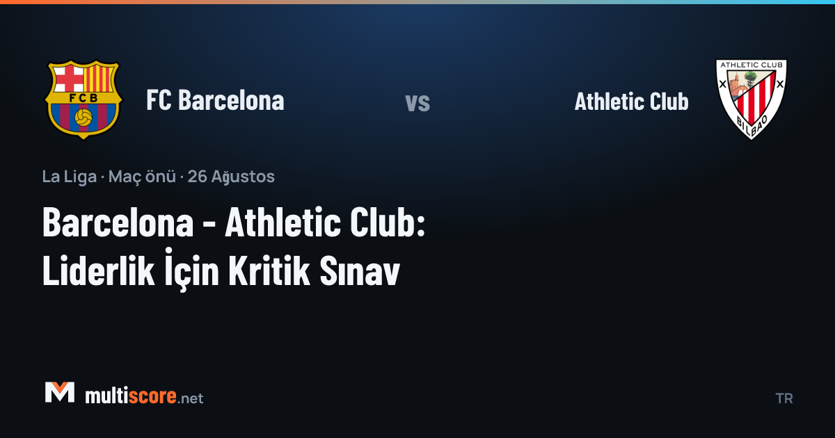FC Barcelona - Athletic Club