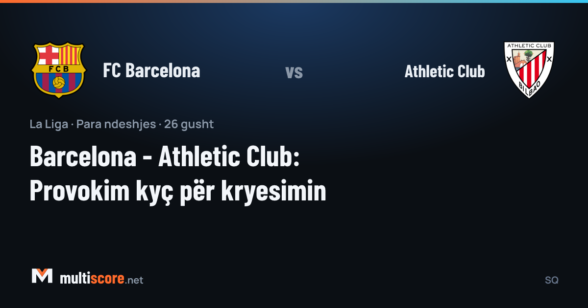 FC Barcelona - Athletic Club
