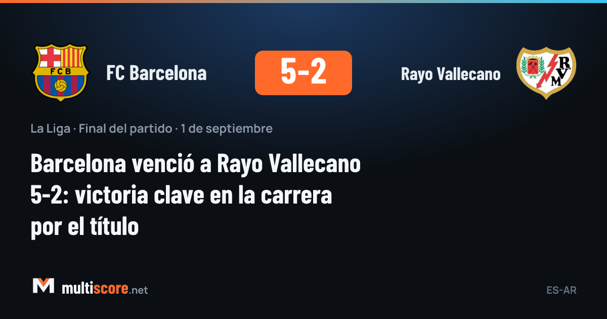 Barcelona - Rayo Vallecano maçından bir kare, Lewandowski gol sevinci