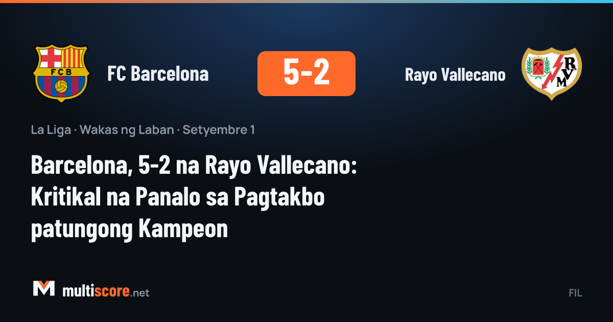 Barcelona - Rayo Vallecano maçından bir kare, Lewandowski gol sevinci
