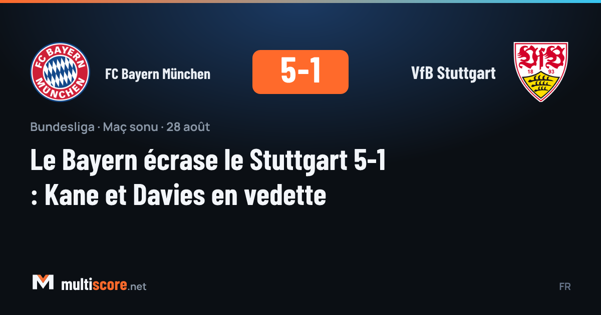 Bayern Münih ve Stuttgart oyuncuları maç sırasında mücadele ediyor