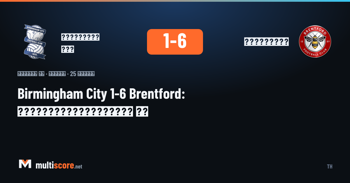 Birmingham City - Brentford