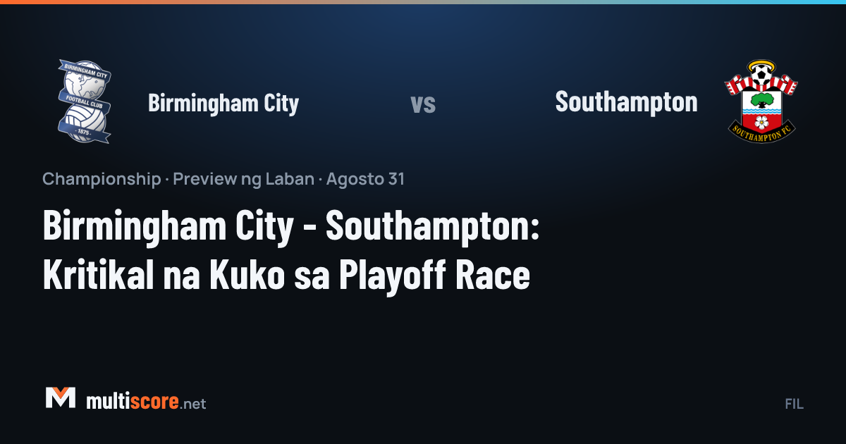 Birmingham City - Southampton