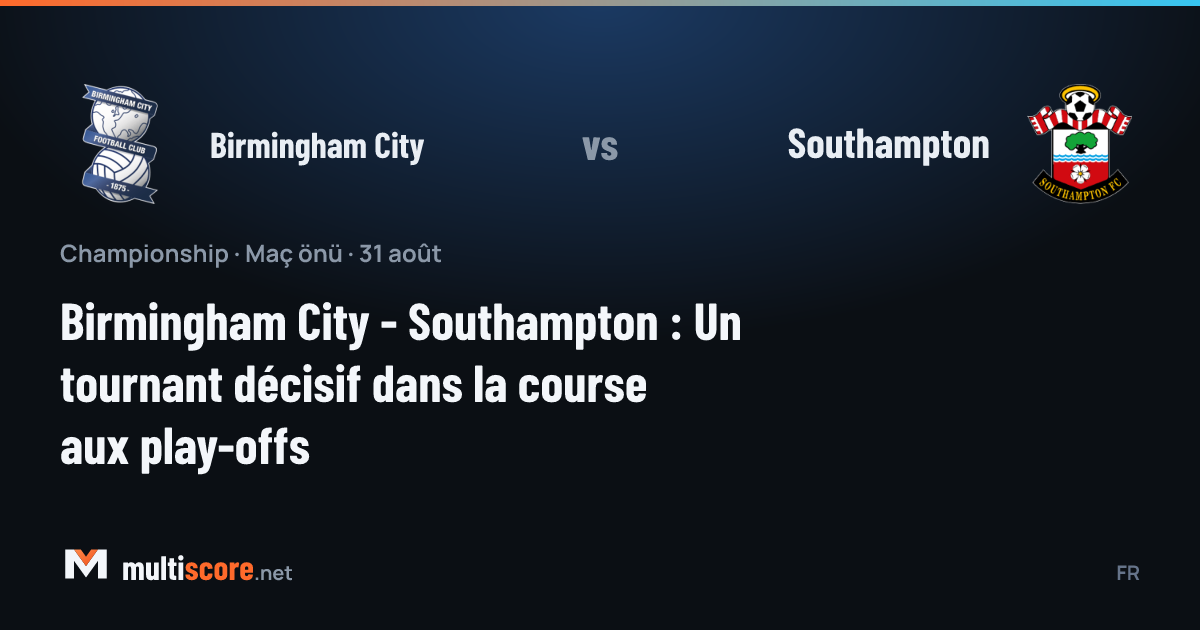 Birmingham City - Southampton