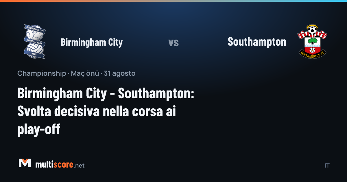 Birmingham City - Southampton