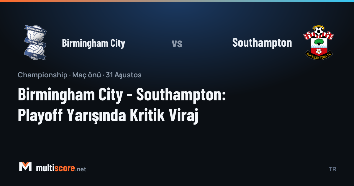 Birmingham City - Southampton