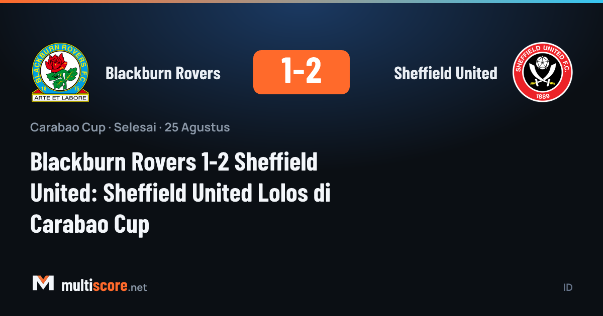 Blackburn Rovers - Sheffield United