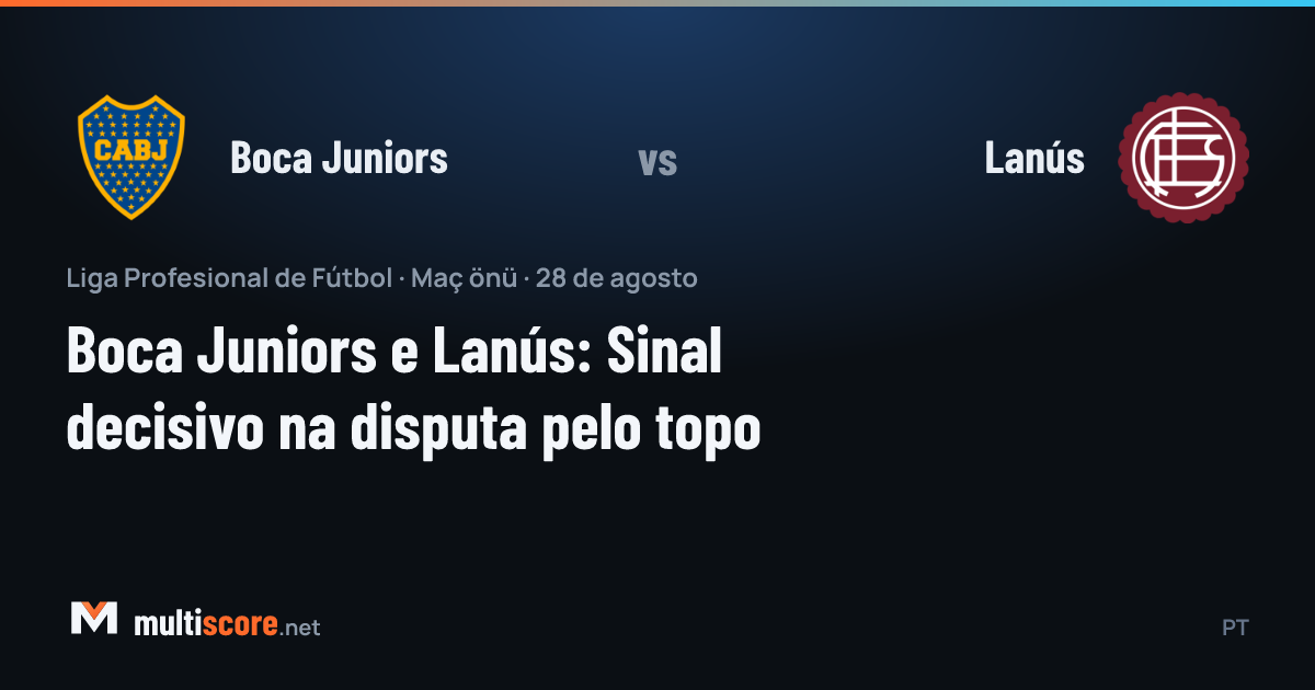 Boca Juniors - Lanús