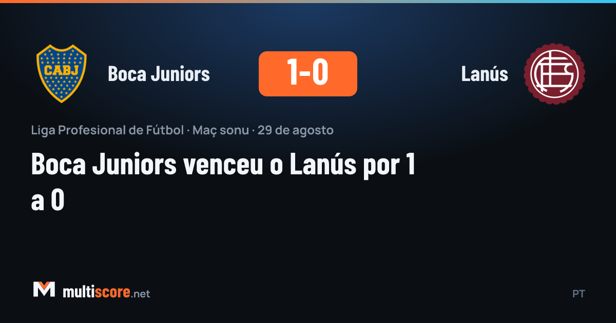 Boca Juniors ve Lanús oyuncuları maç sırasında