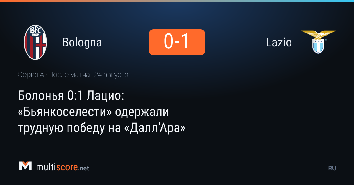Bologna - Lazio