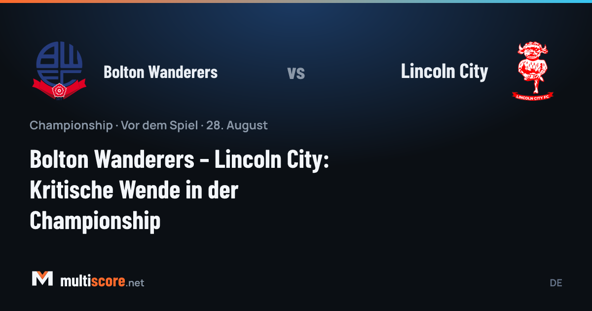 Bolton Wanderers - Lincoln City