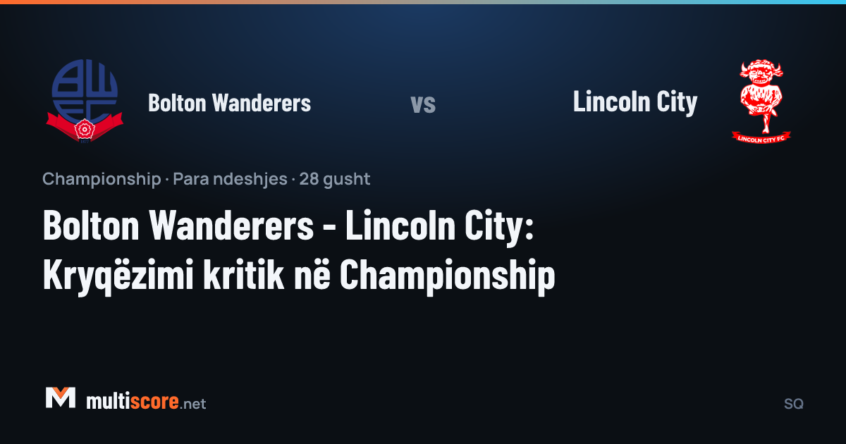Bolton Wanderers - Lincoln City