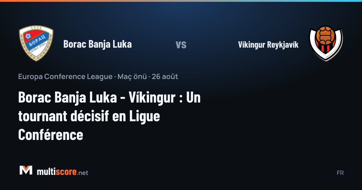 Borac Banja Luka - Víkingur Reykjavík