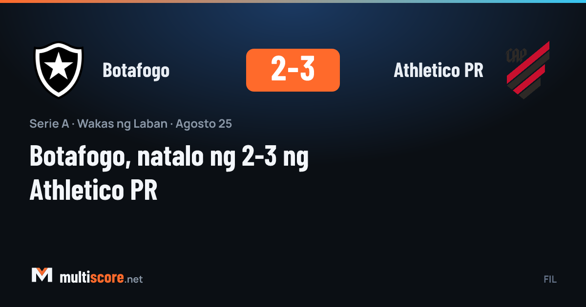 Botafogo ve Athletico PR oyuncuları maç sırasında