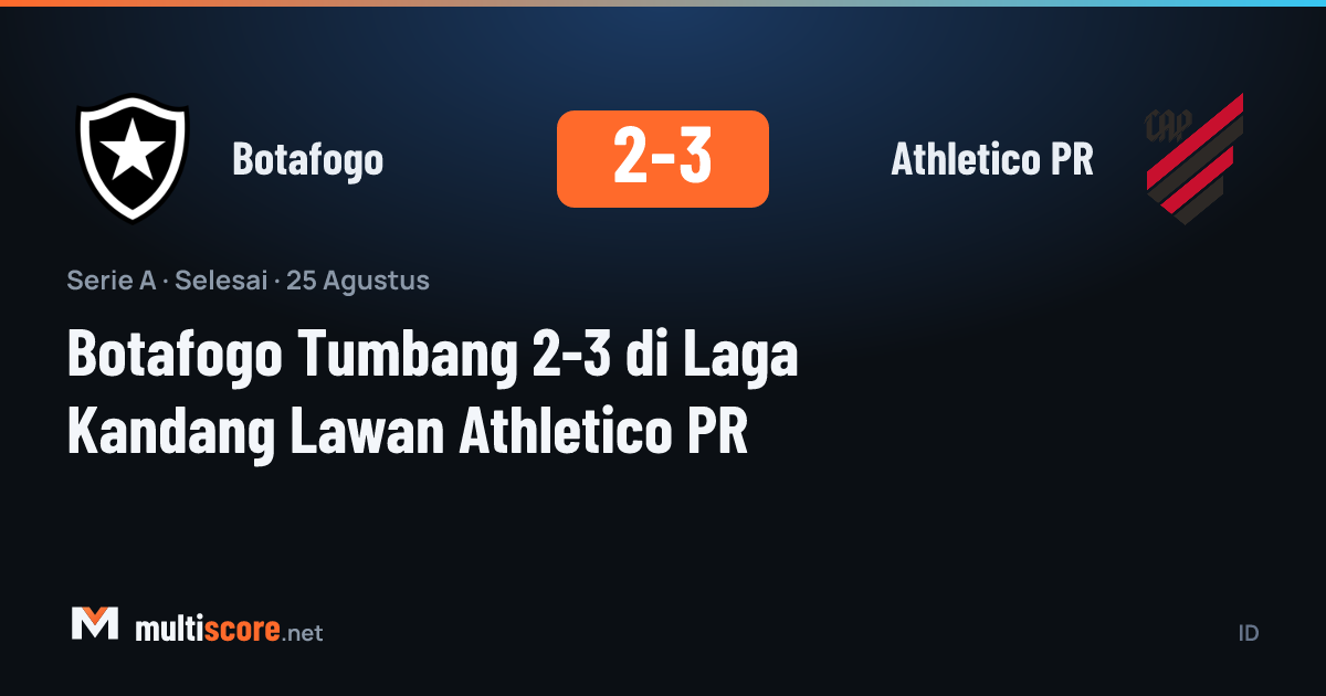 Botafogo ve Athletico PR oyuncuları maç sırasında