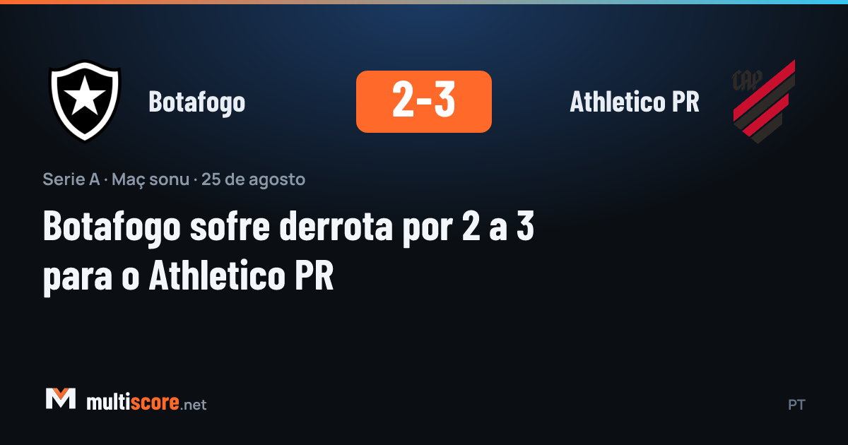 Botafogo ve Athletico PR oyuncuları maç sırasında