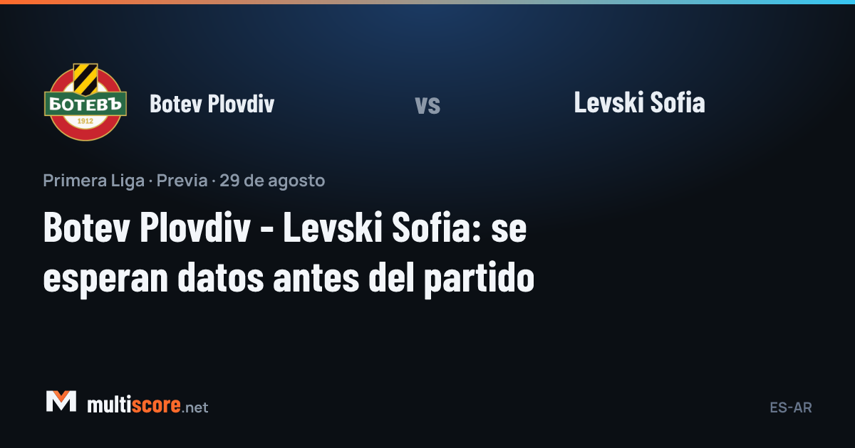 Botev Plovdiv - Levski Sofia First League maçı
