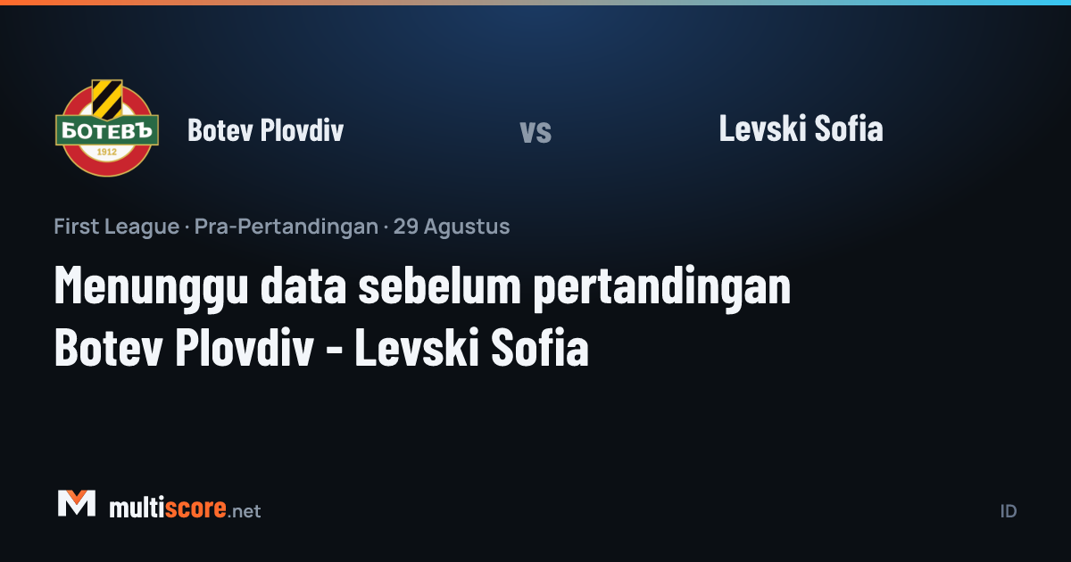 Botev Plovdiv - Levski Sofia First League maçı