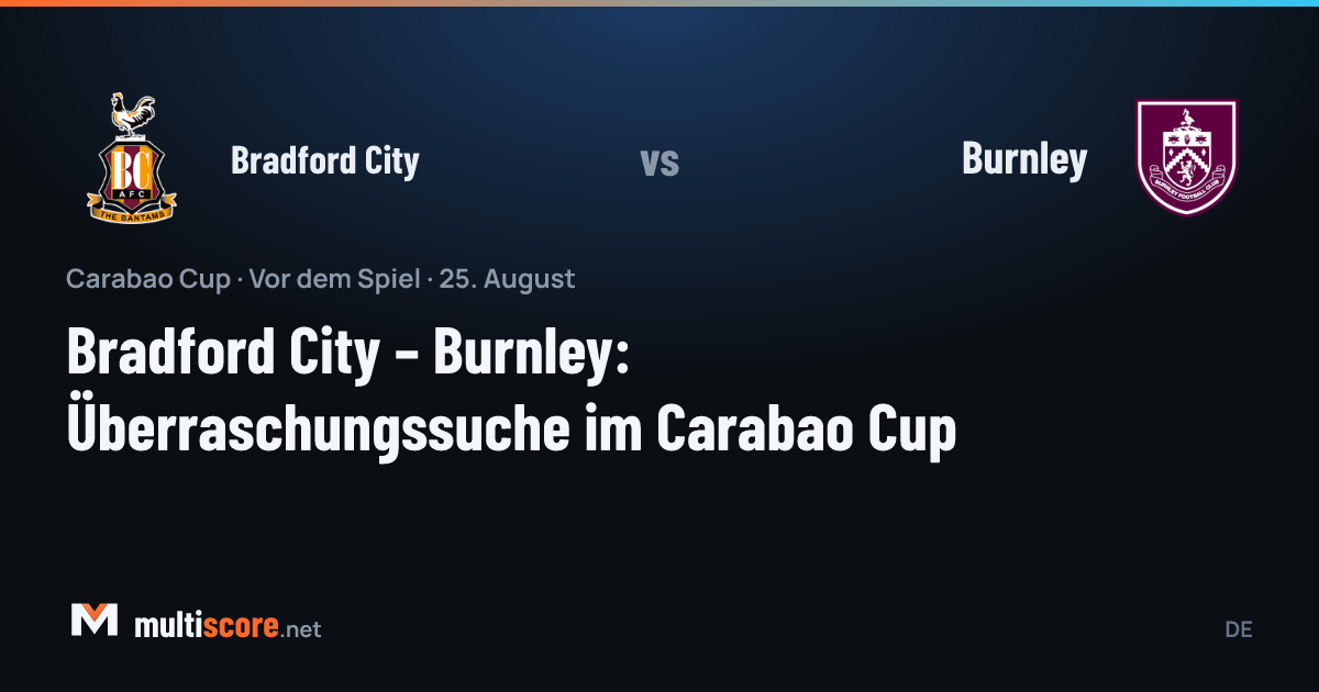 Bradford City - Burnley