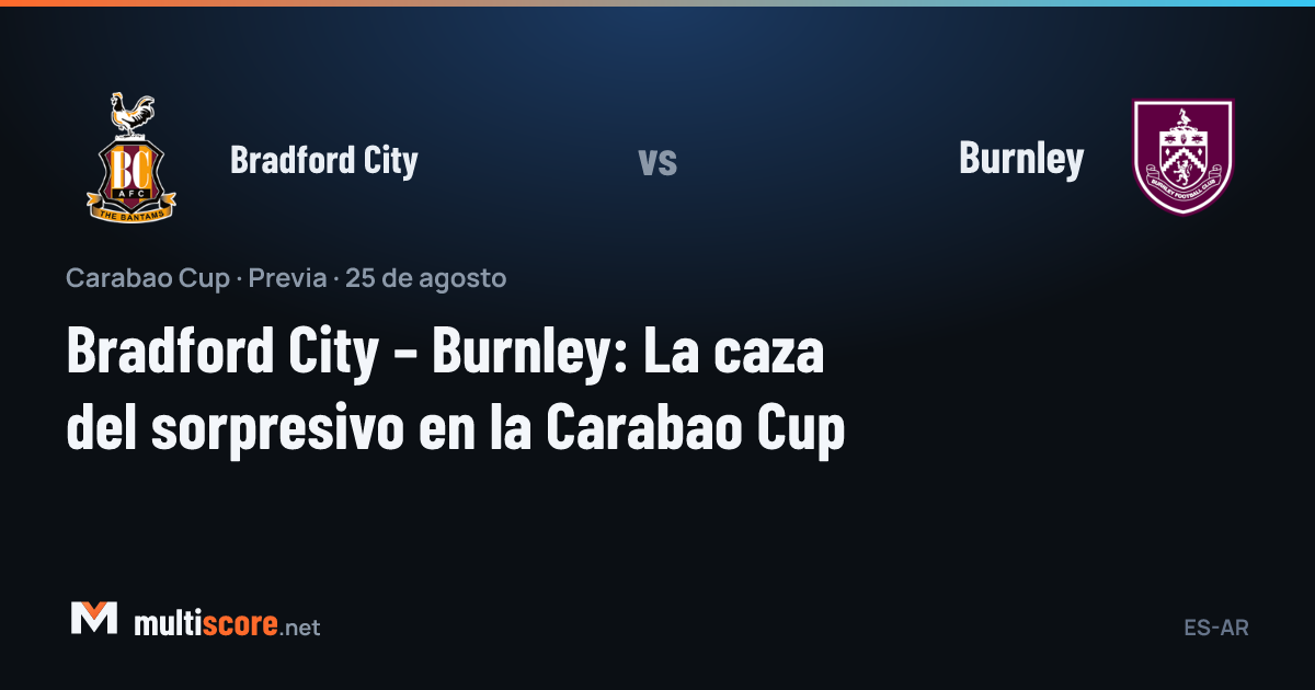 Bradford City - Burnley