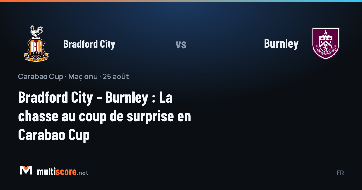 Bradford City - Burnley