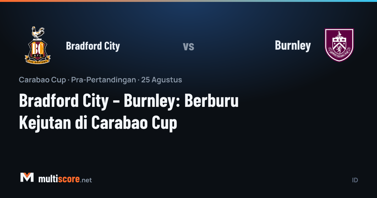 Bradford City - Burnley