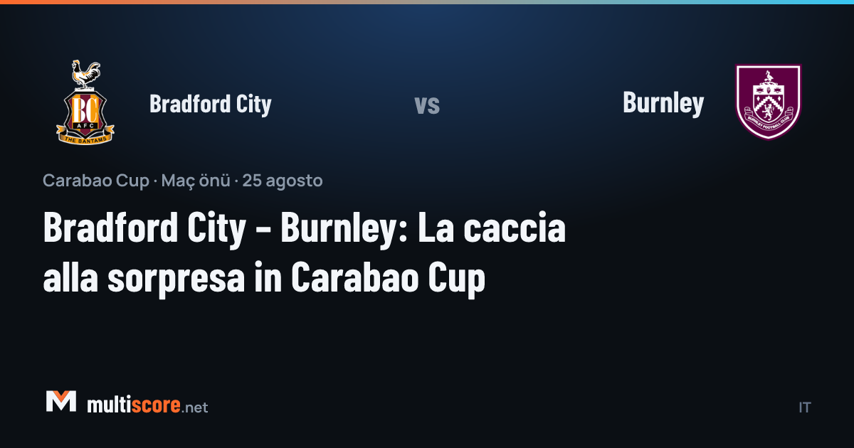 Bradford City - Burnley