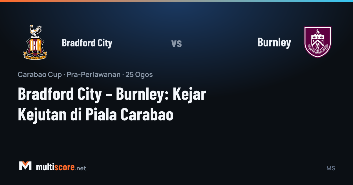 Bradford City - Burnley
