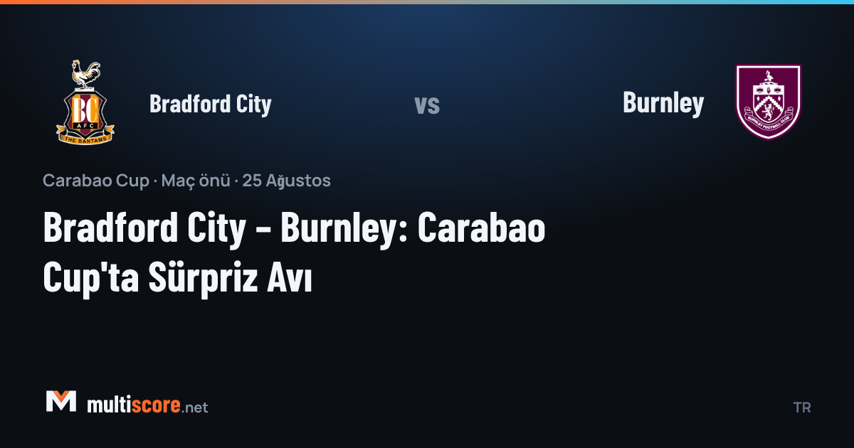 Bradford City - Burnley
