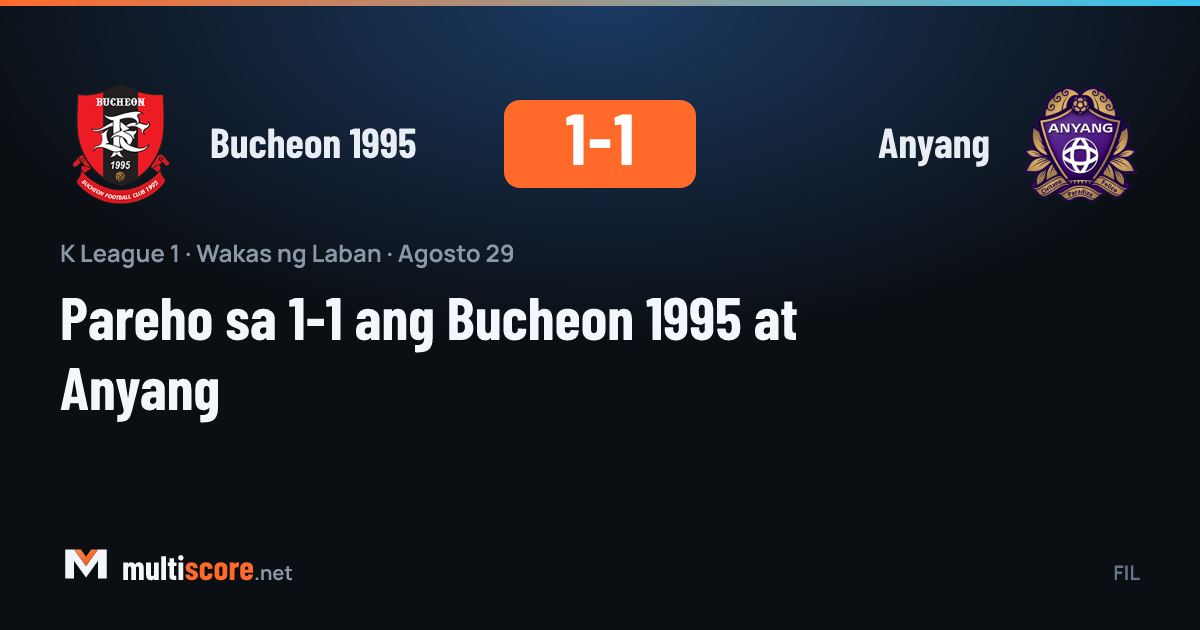 Bucheon 1995 - Anyang