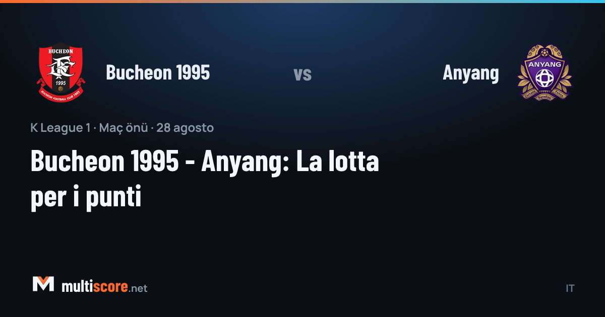 Bucheon 1995 - Anyang
