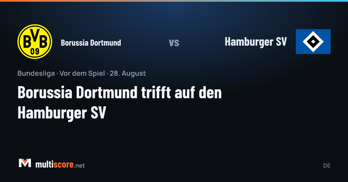 Borussia Dortmund - Hamburger SV